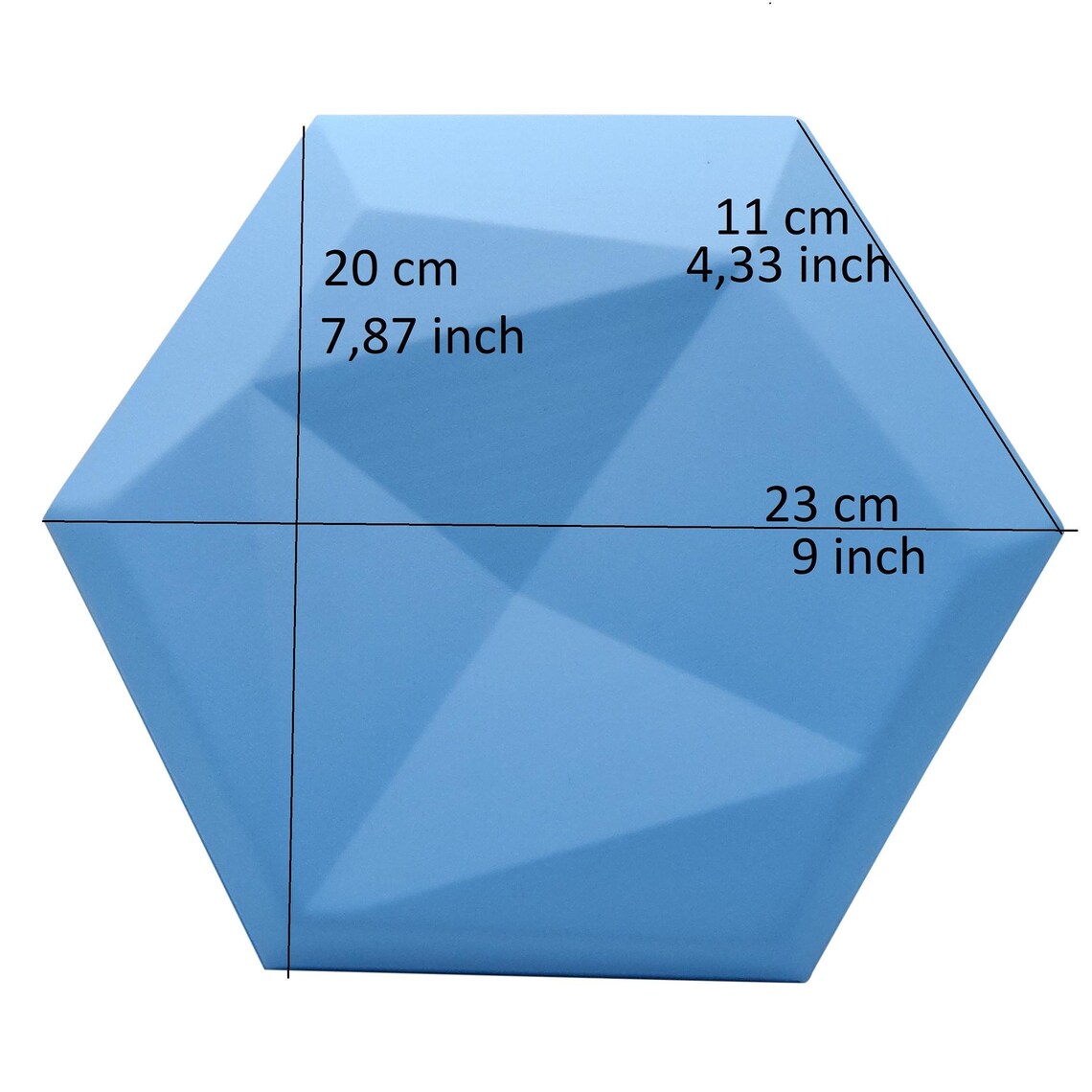 malison Hexagon Akustikpaneele Schallschutz Akustikplatten Dekoration Design Wandpanele